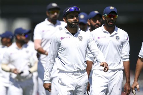 Dejected Indian faces after New Zealand sauntered to victory