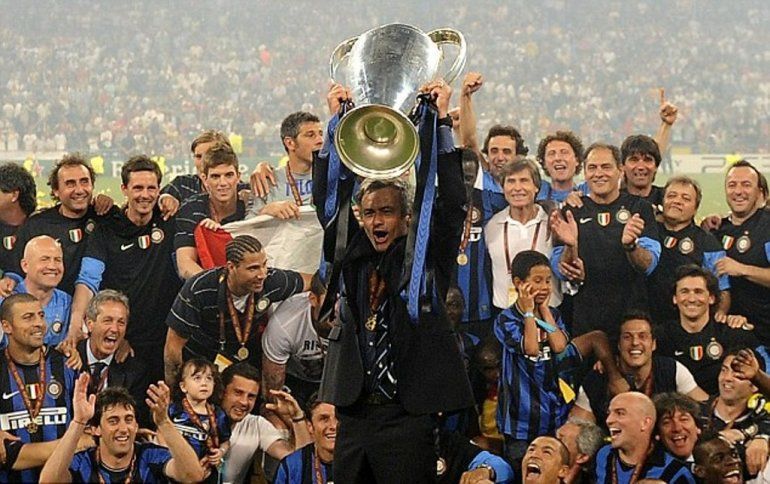 Mourinho won his second Champions League with Inter Milan in 2010