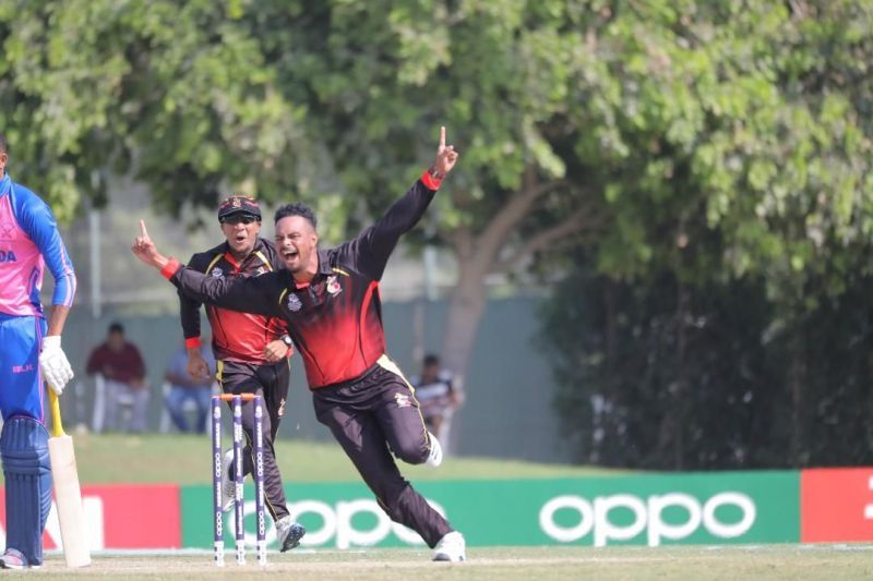 Norman Vanua's spectacular hat-trick helps skittle Bermuda for 89.