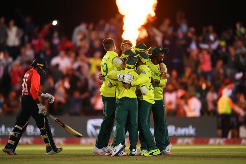 South Africa won their first T20I against England by just one run in a last-ball humdinger