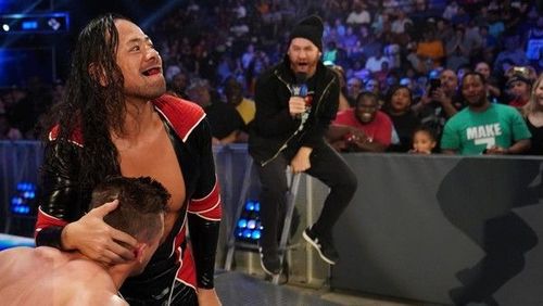 Shinsuke Nakamura and Sami Zayn on SmackDown