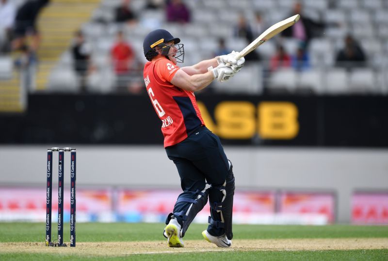 Eoin Morgan played an excellent hand of 52 to help England inch closer to victory