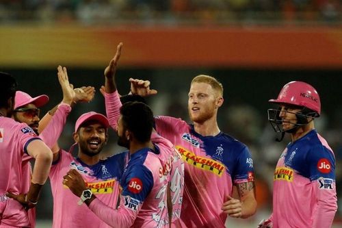 Rajasthan Royals have a lot of players from Australia and England