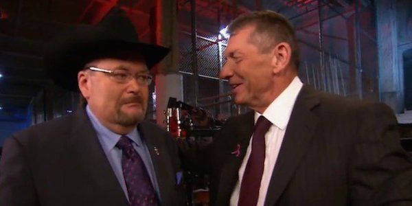 Jim Ross and Vince McMahon