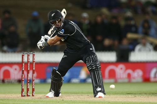 Ross Taylor's century ensured that New Zealand chased down 348 to beat India in the first ODI