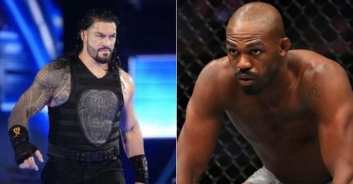 Roman Reigns and Jon Jones