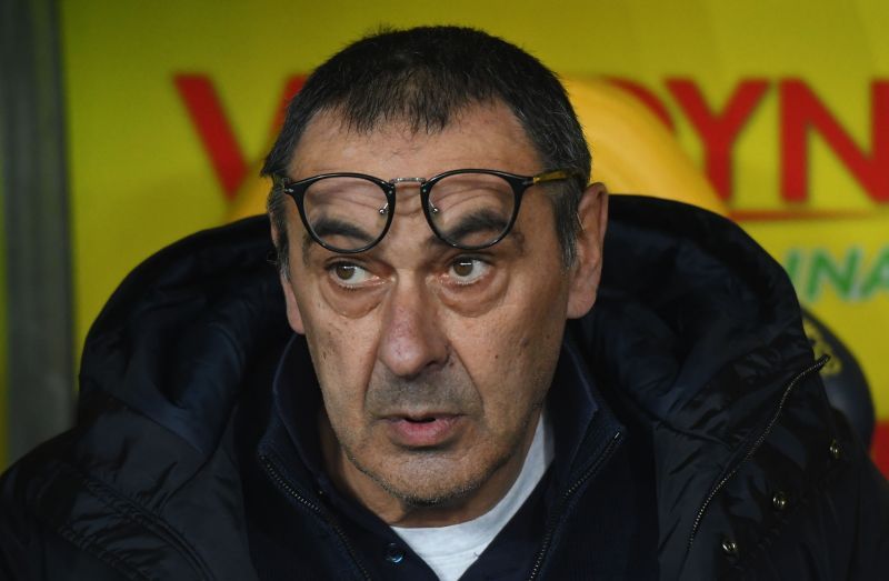 Frustration has been a common theme for Sarri's time in Turin.