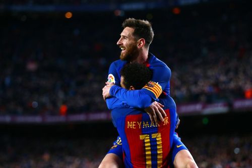 Messi hopes he can team up with Neymar next season at Camp Nou