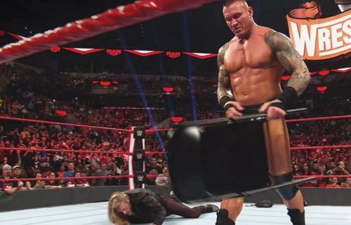 Edge was attacked by Randy Orton on RAW