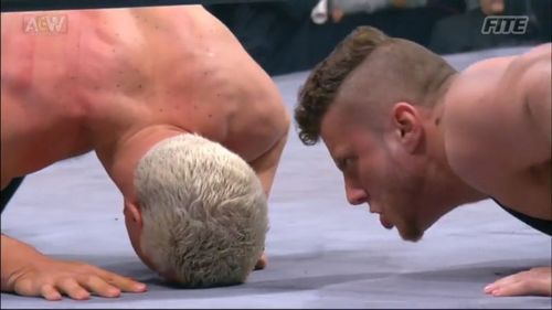 MJF almost destroyed Cody Rhodes on live TV this week