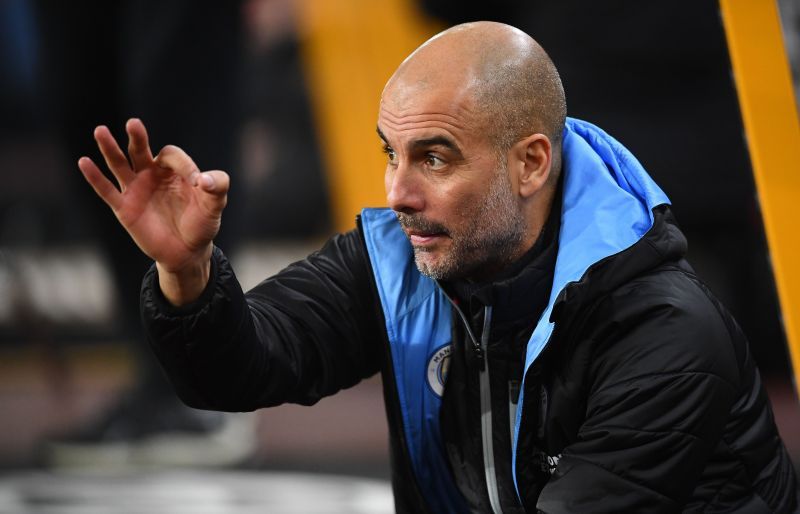 Pep Guardiola has urged his Manchester City team to show their talents on the pitch