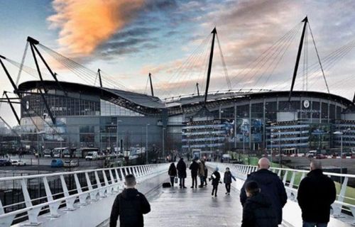 Etihad Stadium in Manchester.