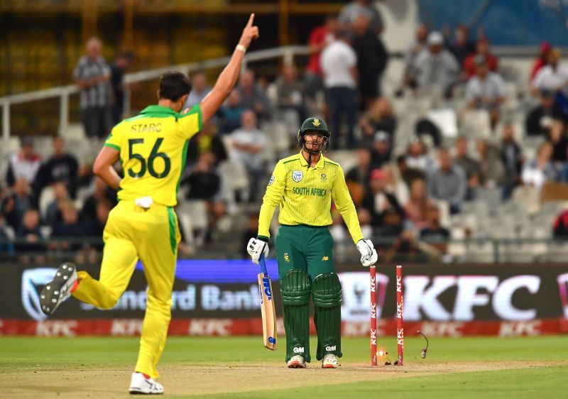 Starc&#039;s 3/23 was crucial in Australia bowling out South Africa for 96 and winning by 97 runs