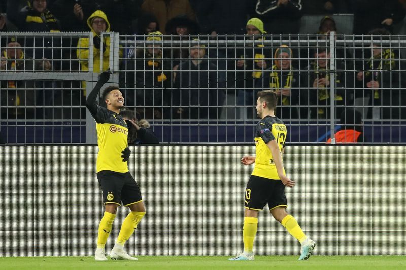 Jadon Sancho has been in great form for Dortmund