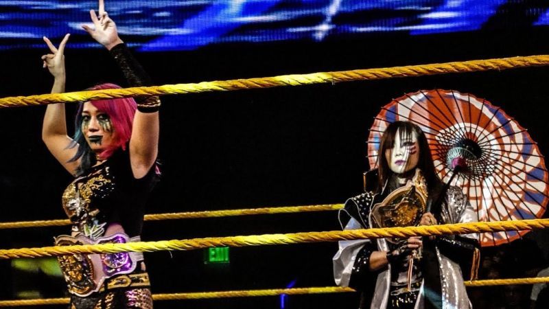 The Kabuki Warriors are currently the longest reigning WWE Women's Tag Team Champions