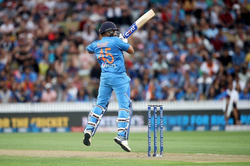 Rohit Sharma was in form against New Zealand in Hamilton 