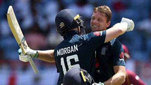 Jos Buttler and Eoin Morgan