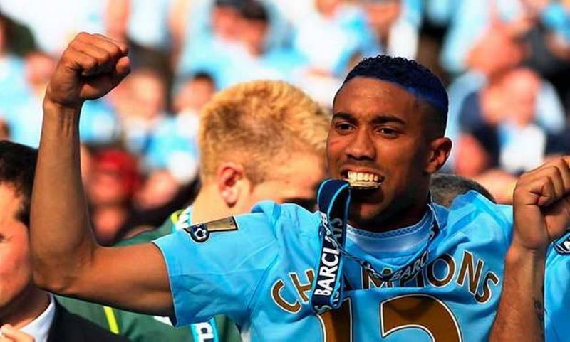 Gael Clichy won 2 Premier League titles at Manchester City