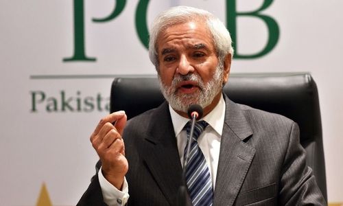 Ehsan Mani. (Image Courtesy: AFP)