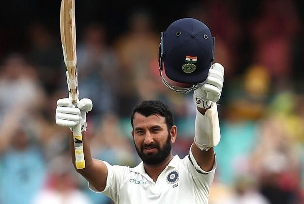 Pujara works from the background like a meditative monk.