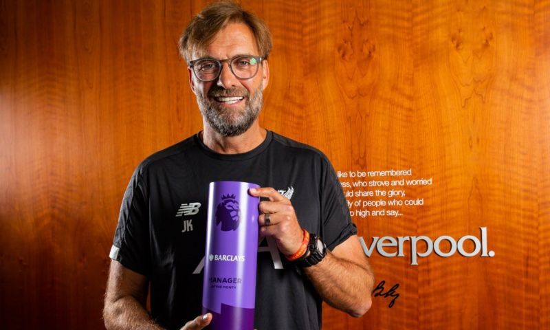 J&uuml;rgen Klopp has been having a stunning run of games with Liverpool 