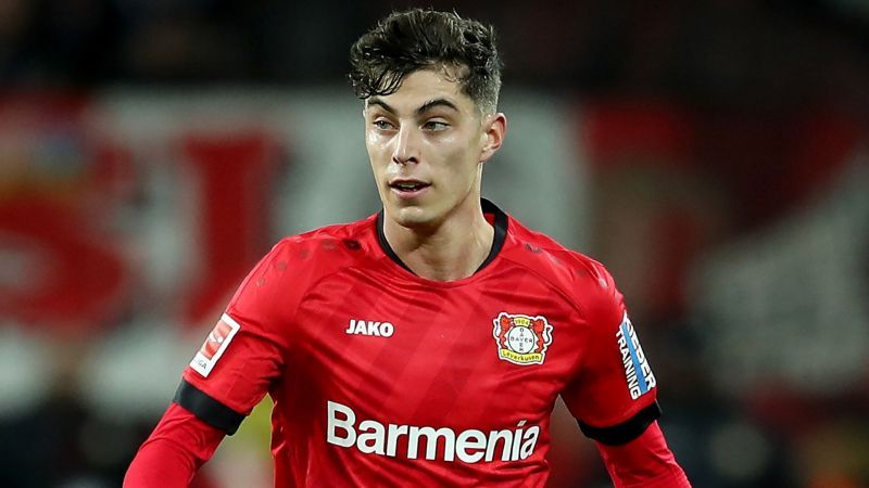 Kai Havertz is likely to leave Lerverkusen this summer.