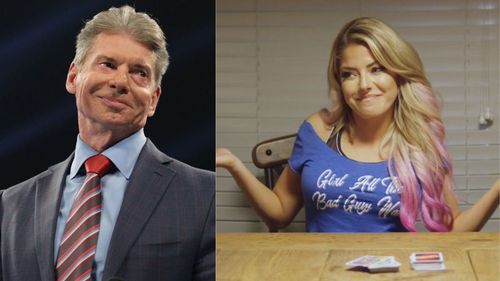 What did Vince think about BFS releasing a song about Alexa Bliss?