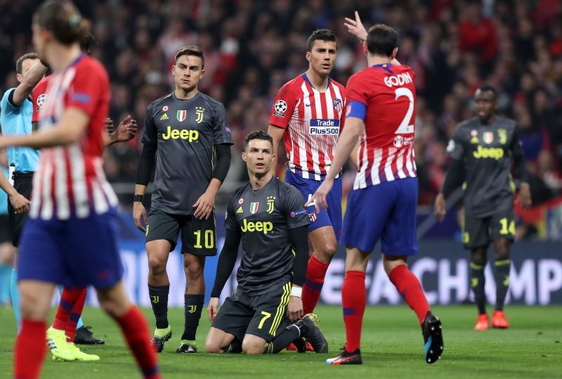 Atletico took a 2-0 lead in the first leg of their round of 16 tie with Juventus last season - but lost 3-0 in the second