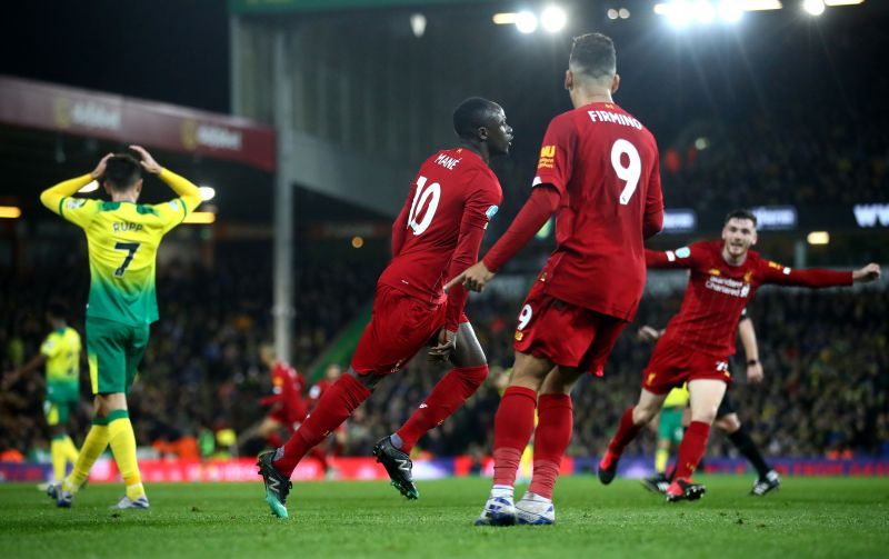 Liverpool enjoyed the victory against Norwich