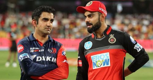 Gautam Gambhir and Virat Kohli