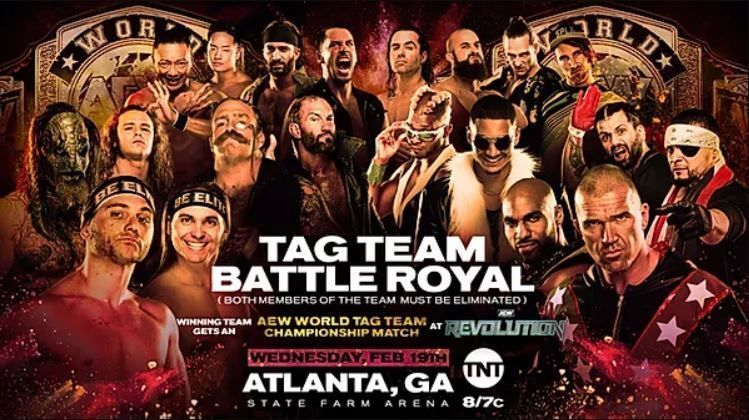 We will see a tag-team battle royale tonight