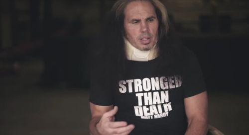 Hardy's WWE days over? (Pic Source: Matt Hardy Brand YouTube)