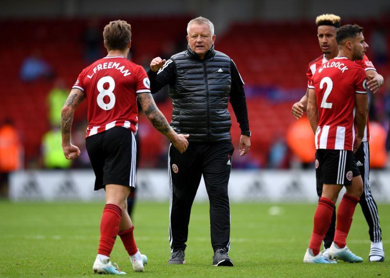 Chris Wilder&#039;s side are currently sitting pretty in fifth, two points off the Champions League spots