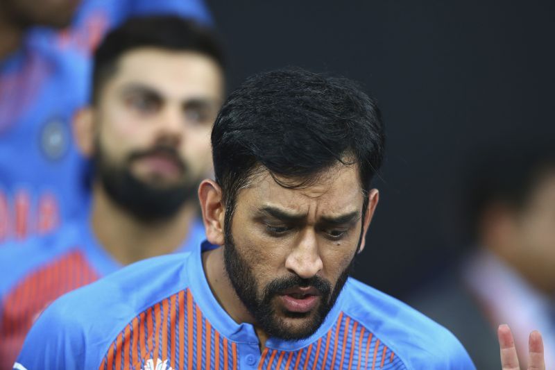 MS Dhoni has not played for India since the 2019 CWC.