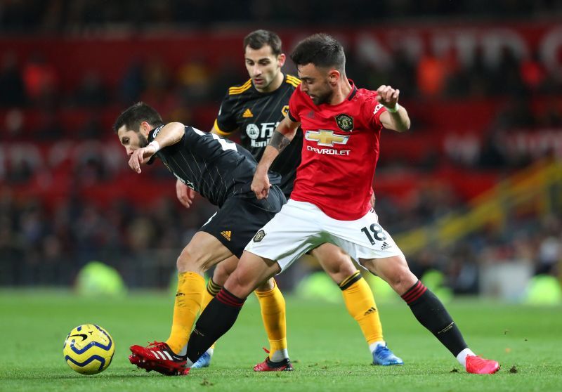 Bruno Fernandes put in a stellar shift against Wolves