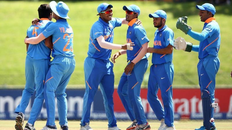 Indian U-19 team (Image courtesy: ICC)
