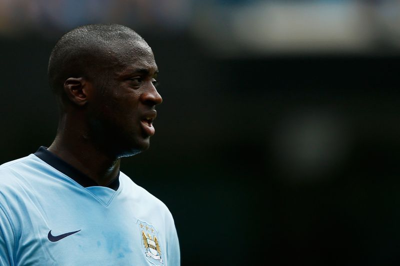 Yaya Toure was at his best for Manchester City