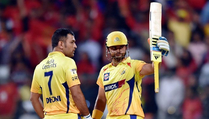 Raina believes that CSK are lucky to have Dhoni&#039;s aura in the dressing room
