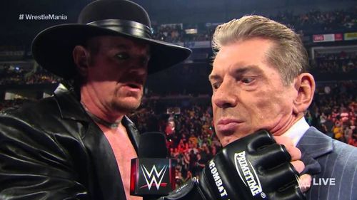 The Undertaker and Vince McMahon