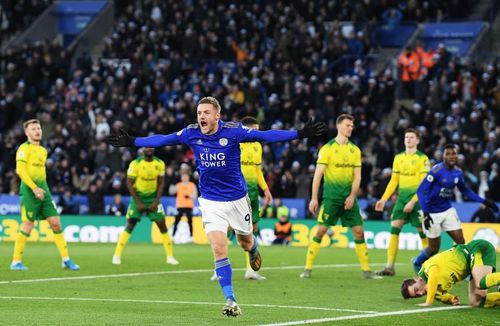 Jamie Vardy of Leicester City