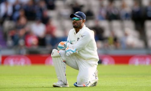 Rishabh Pant kept the wickets and scored a quick 70 in the warmup game against NewZealand XI