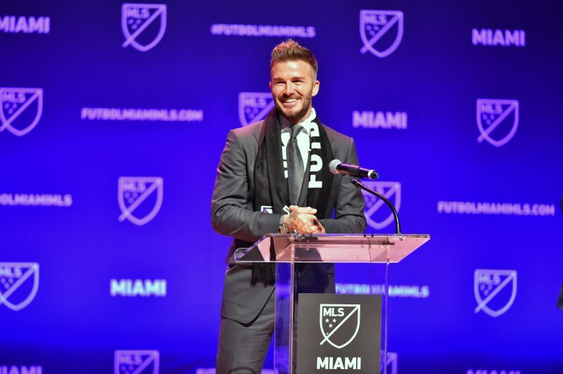  David Beckham announces his new team in Miami