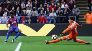 Zaha scored the decisive goal against Chelsea