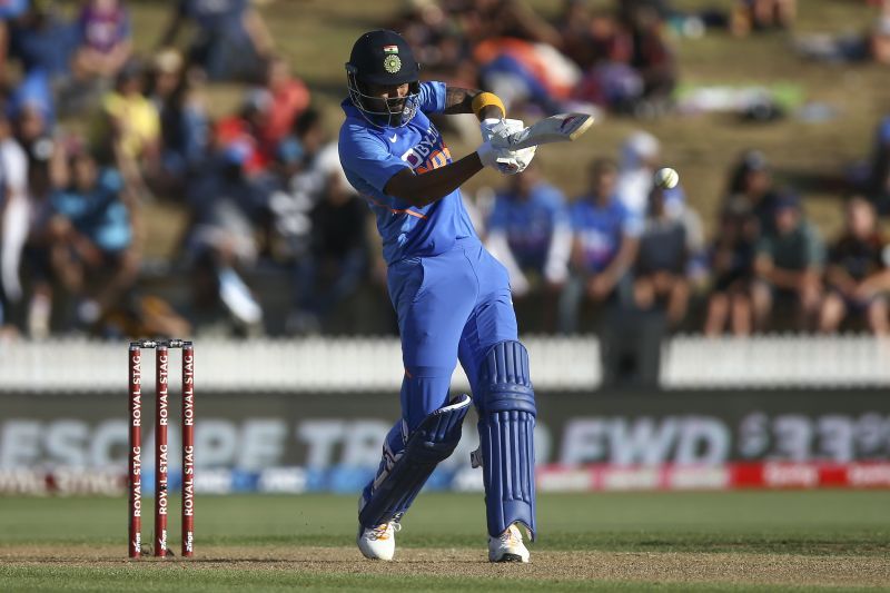 Rahul played an explosive 88-run knock against New Zealand in the first ODI today