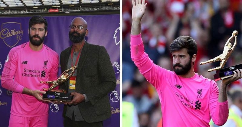 Alisson won last season&#039;s Golden Glove in the Premier League