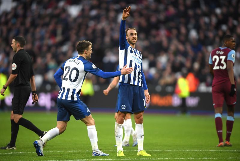 Glenn Murray&#039;s goal against West Ham was strangely allowed despite a clear handball