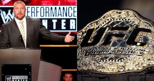 Triple H/UFC Championship belt.