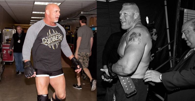 Goldberg and Lesnar