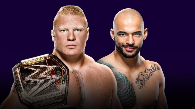 Brock Lesnar vs Ricochet