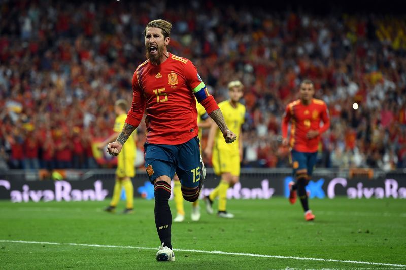 Sergio Ramos for Spain